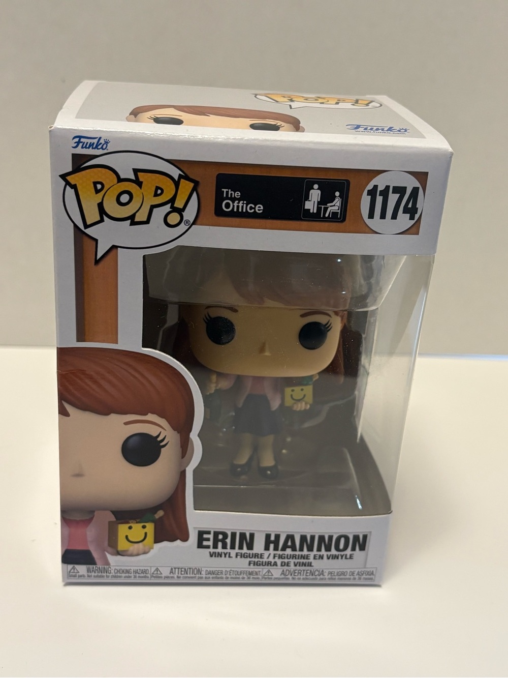 Funko POP! Erin Hannon Vinyl Figure - Brown Hair, Pink Jacket